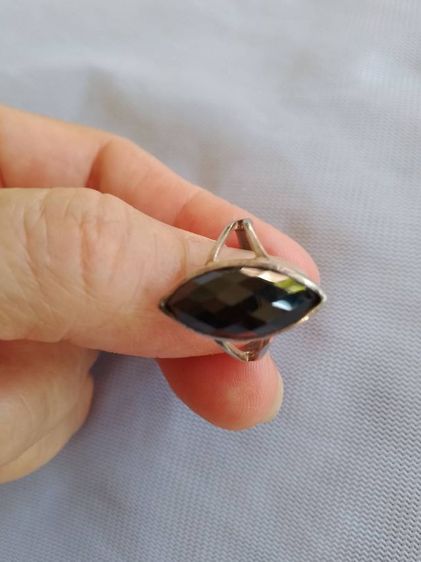 ขายต่อแหวนเงินแท้ นิลแท้  รูปที่ 4