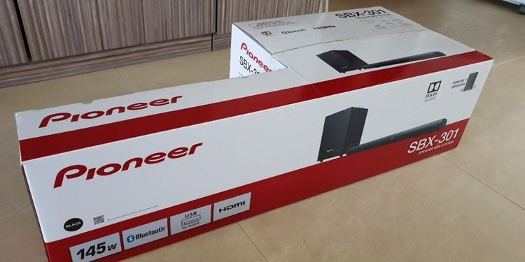pioneer sbx 301 sound bar สภาพใหม่ใช้อาทิตย์เดียว เสียงเบสดีมาก รูปที่ 3