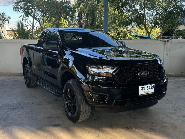 Ford Ranger 2022 2.2 Hi-Rider XL Plus Pickup ดีเซล ไม่ติดแก๊ส เกียร์ธรรมดา ดำ รูปที่ 2