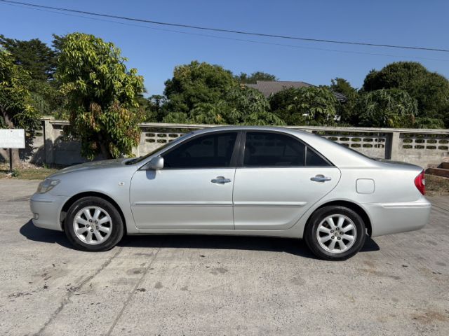 Toyota Camry 2002 2.4 Q Sedan เบนซิน ไม่ติดแก๊ส เกียร์อัตโนมัติ บรอนซ์เงิน รูปที่ 4