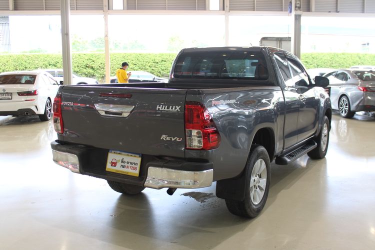 Toyota Hilux Revo 2020 2.4 E Pickup ดีเซล ไม่ติดแก๊ส เกียร์ธรรมดา เทา รูปที่ 4