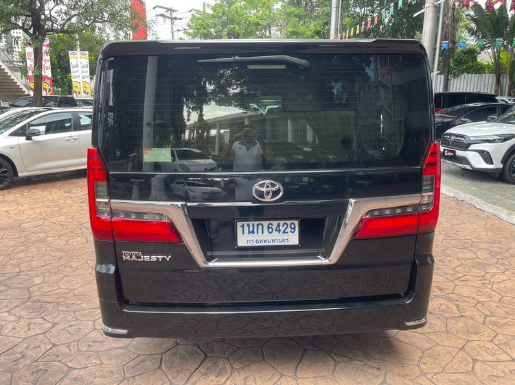 Toyota Majesty 2020 2.8 Grand Van ดีเซล ไม่ติดแก๊ส เกียร์อัตโนมัติ ดำ รูปที่ 4
