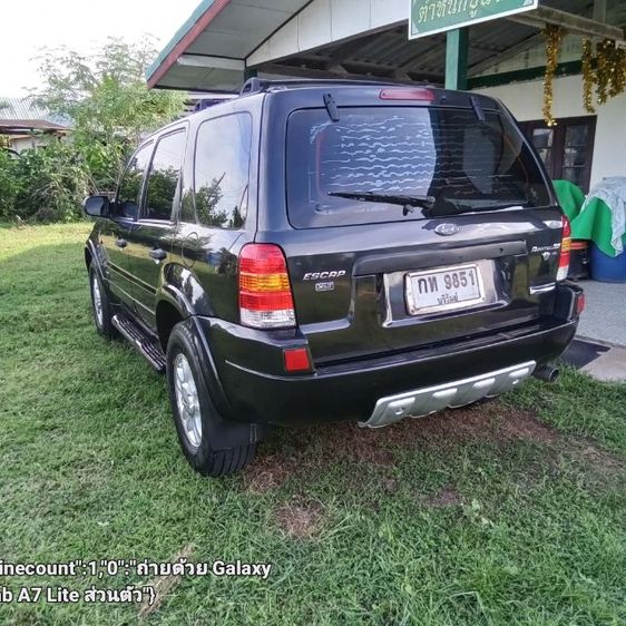 Ford Escape 2005 2.3 XLS Sedan เบนซิน ไม่ติดแก๊ส เกียร์อัตโนมัติ ดำ รูปที่ 2