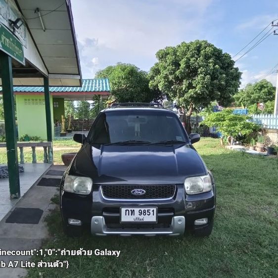 Ford Escape 2005 2.3 XLS Sedan เบนซิน ไม่ติดแก๊ส เกียร์อัตโนมัติ ดำ รูปที่ 4