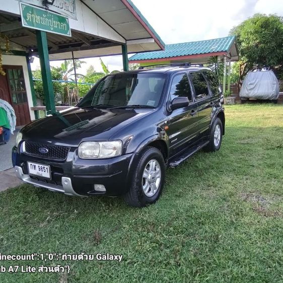 Ford Escape 2005 2.3 XLS Sedan เบนซิน ไม่ติดแก๊ส เกียร์อัตโนมัติ ดำ รูปที่ 3