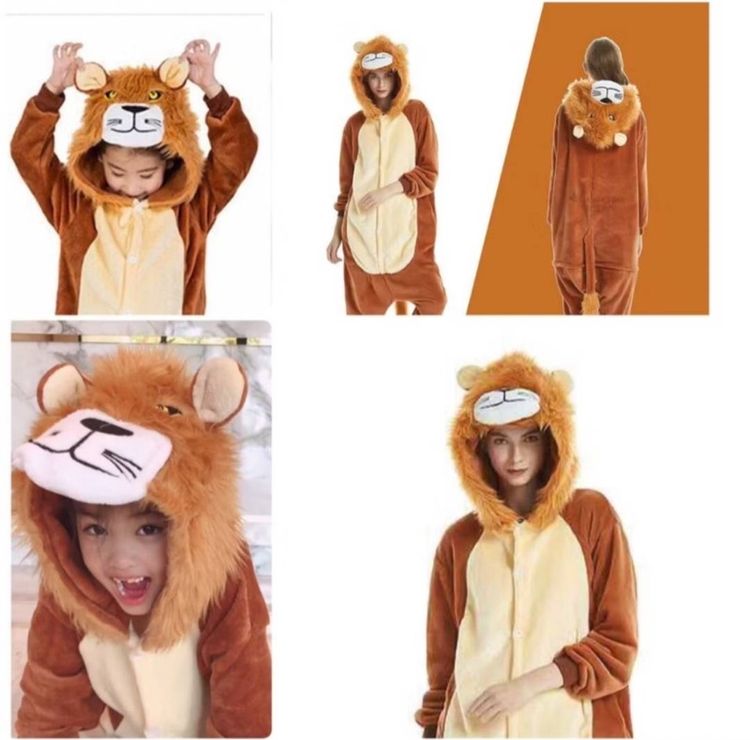 ชุดมาสคอตสิงโต (พร้อมส่ง) ชุดสิงโต ชุดแฟนซี สิงโต รูปที่ 2
