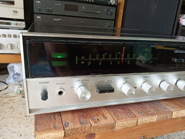 ขาย รีซีฟเวอร์ซันซุย 5000 Aเสียงดีเป็นที่รู้จักกันในตระกูลของเครื่องเสียง am และ FM ใช้งานไม่ได้ครับ ใช้เป็นแอมป์ขยายเสียงดีครับ รูปที่ 8