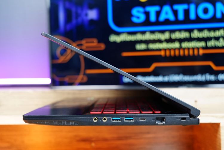 MSI GF63 Thin i5-10500H GTX1650Max-Q(4GB) Ram8 SSD512 จอ15.6 FHD IPS 144Hz สเปคเกมมิ่ง คีย์บอร์ดไฟสีแดง ขายเพียง 11,590.- รูปที่ 6