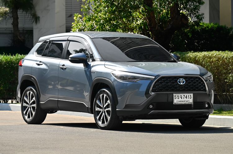Toyota Corolla Cross 2024 1.8 Hybrid Premium Utility-car ไฮบริด ไม่ติดแก๊ส เกียร์อัตโนมัติ เทา รูปที่ 2