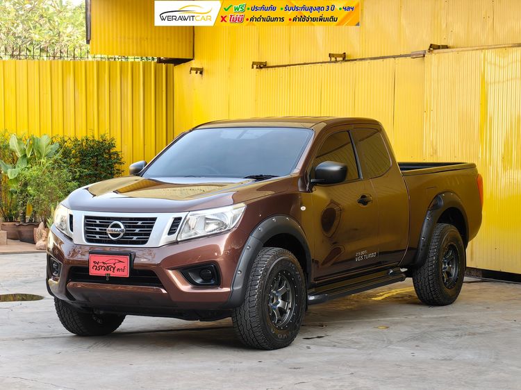 Nissan NP300-NAVARA 2017 2.5 S Pickup ดีเซล ไม่ติดแก๊ส เกียร์ธรรมดา น้ำตาล รูปที่ 3