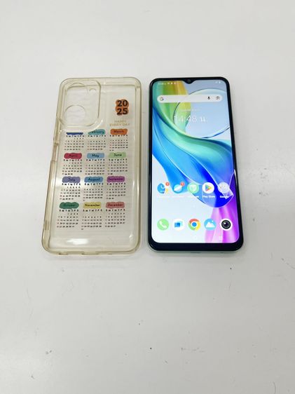 Vivo Y03 4+4 128 GB เขียว สภาพสวย สแกนได้ ไม่เคยซ่อม ราคาถูกใจ