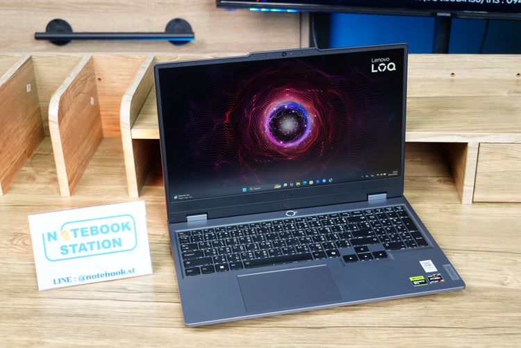 Lenovo LOQ Ryzen5-7235HS RTX3050(6GB) RAM16 SSD512 จอ15.6 FHD 144Hz สเปคสูง ดีไซน์สวยเท่ ดูทันสมัย เครื่องสวยประกันศูนย์2027 รูปที่ 3