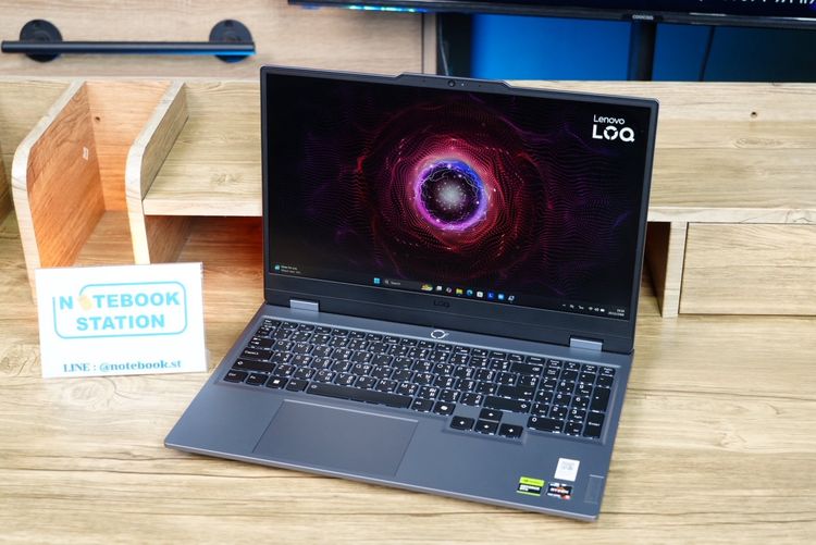 Lenovo LOQ Ryzen5-7235HS RTX3050(6GB) RAM16 SSD512 จอ15.6 FHD 144Hz สเปคสูง ดีไซน์สวยเท่ ดูทันสมัย เครื่องสวยประกันศูนย์2027 รูปที่ 4
