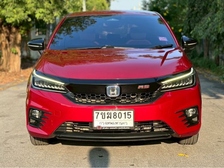 รถ Honda City 1.5 e:HEV RS สี แดง