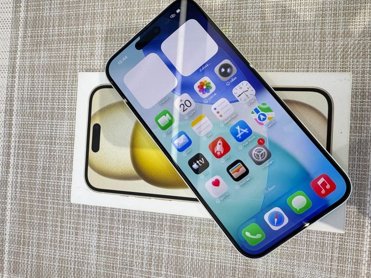 iPhone 15 Plus 128 สีเหลือง อ่ผ่านได้ รูปที่ 3