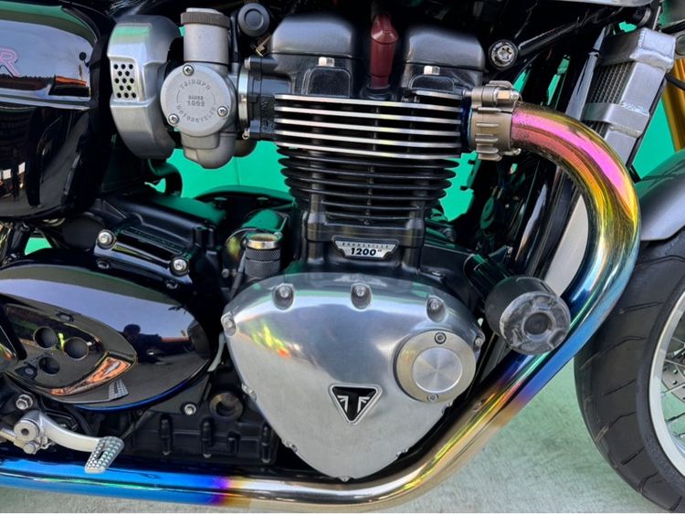 Triumph thuxton R1200 สีเทา ปี2016 กุญแจ 2ดอก  รูปที่ 7