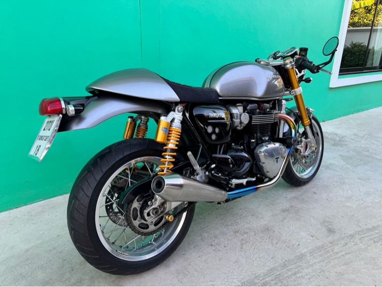 Triumph thuxton R1200 สีเทา ปี2016 กุญแจ 2ดอก  รูปที่ 3