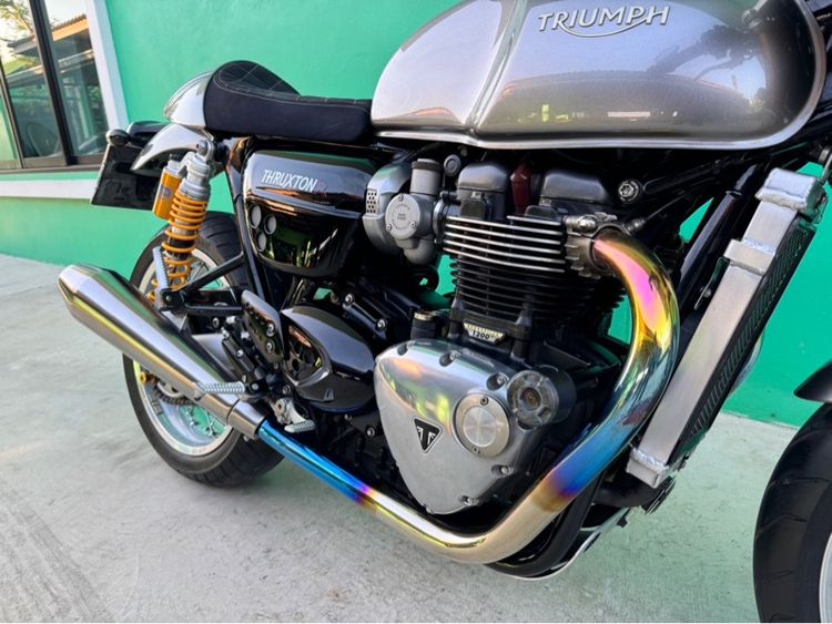 Triumph thuxton R1200 สีเทา ปี2016 กุญแจ 2ดอก  รูปที่ 13