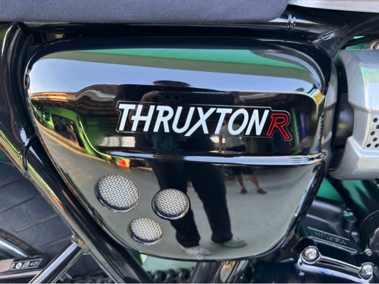 Triumph thuxton R1200 สีเทา ปี2016 กุญแจ 2ดอก  รูปที่ 4