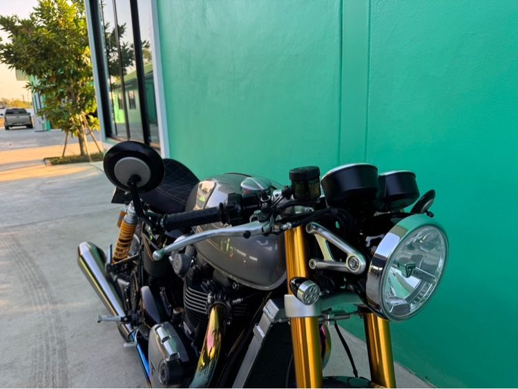 Triumph thuxton R1200 สีเทา ปี2016 กุญแจ 2ดอก  รูปที่ 15