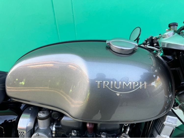 Triumph thuxton R1200 สีเทา ปี2016 กุญแจ 2ดอก  รูปที่ 5