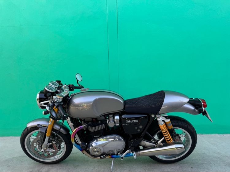 Triumph thuxton R1200 สีเทา ปี2016 กุญแจ 2ดอก  รูปที่ 17