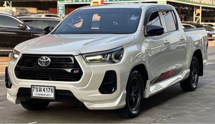 Toyota Hilux Revo 2021 Double Cab 2.8 GR Sport Pickup ดีเซล ไม่ติดแก๊ส เกียร์อัตโนมัติ ขาว รูปที่ 3