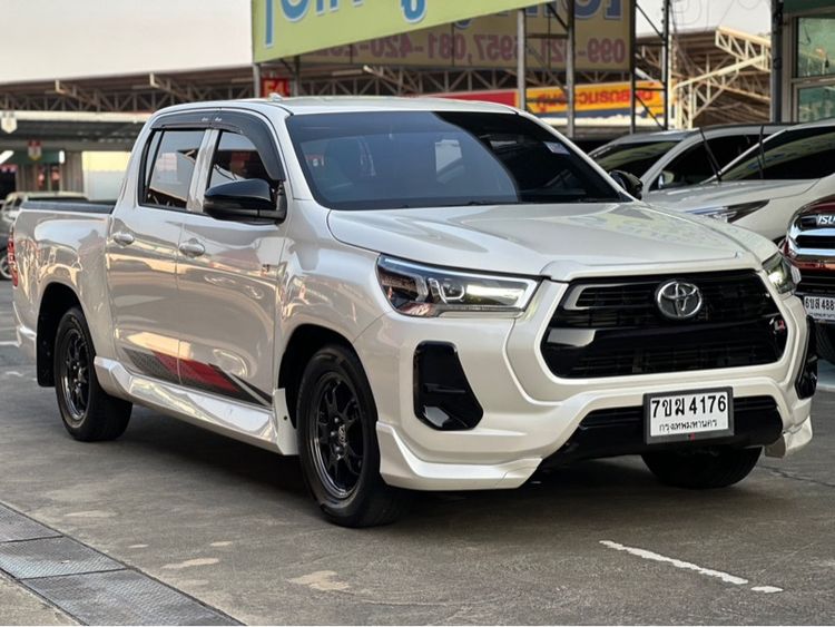 Toyota Hilux Revo 2021 Double Cab 2.8 GR Sport Pickup ดีเซล ไม่ติดแก๊ส เกียร์อัตโนมัติ ขาว รูปที่ 2