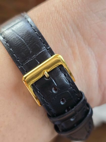นาฬิกา Jaeger Lecoultre 18k Yellow Gold หน้าปัดทอง หลักขีดสอดนิน   รูปที่ 12