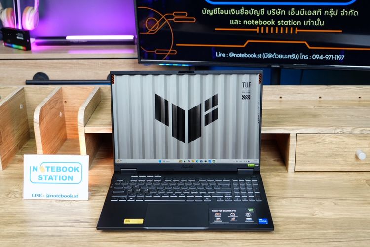 Asus TUF Gaming F16 i5-13450HX RTX5050(8GB) Ram16 SSD512 จอ16 FHD+ 165Hz เกมมิ่งรุ่นใหม่ สเปคจัดเต็ม ดีไซน์สวยทันสมัย เพียง 31,990.- พร้อมปร รูปที่ 2