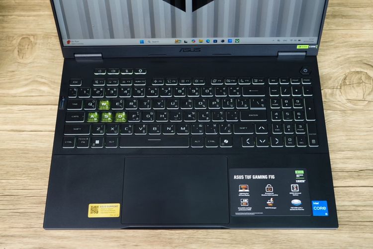 Asus TUF Gaming F16 i5-13450HX RTX5050(8GB) Ram16 SSD512 จอ16 FHD+ 165Hz เกมมิ่งรุ่นใหม่ สเปคจัดเต็ม ดีไซน์สวยทันสมัย เพียง 31,990.- พร้อมปร รูปที่ 5