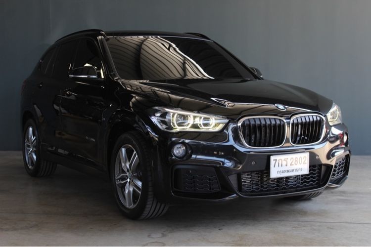 BMW X1 2018 2.0 sDrive20d M Sport Utility-car ดีเซล ไม่ติดแก๊ส เกียร์อัตโนมัติ ดำ รูปที่ 3