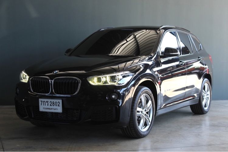 รถ BMW X1 2.0 sDrive20d M Sport สี ดำ
