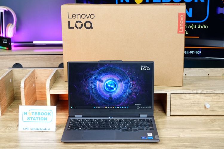 Lenovo LOQ i5-12450HX Arc-A530M(4GB) RAM16 SSD512 จอ15.6 144Hz sRGB100 เกมมิ่งรุ่นใหม่สเปคสูง ดีไซน์เรียบสวยดูทันสมัย พร้อมประกันศูนย์ยาว202 รูปที่ 2