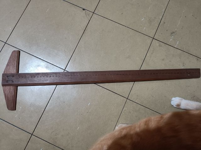 ไม้ทีโบราณอายุ40ปีปั้มตราคุรุสภา รูปที่ 2