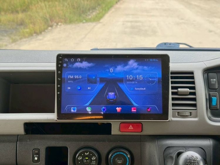 Toyota Commuter 2014 2.5 Van ดีเซล ไม่ติดแก๊ส เกียร์ธรรมดา ฟ้า รูปที่ 3