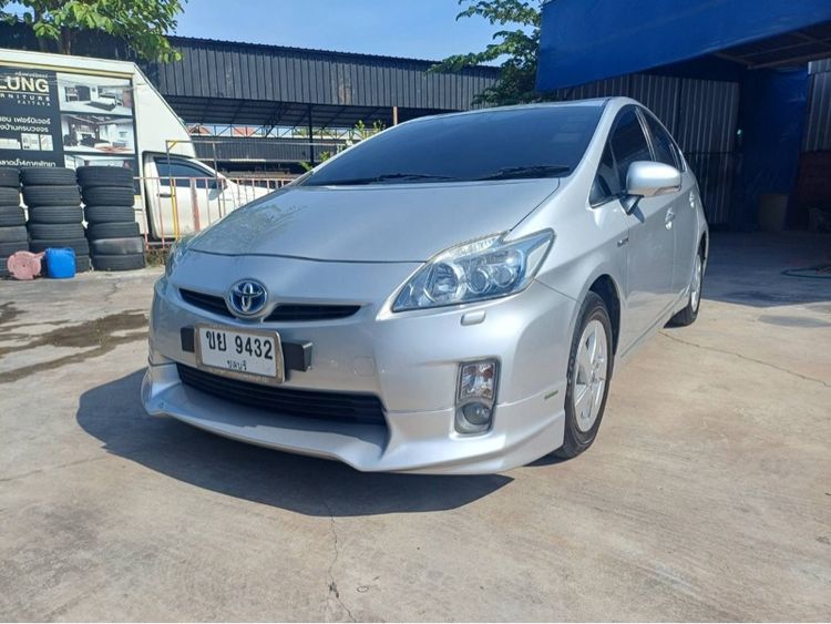 Toyota Prius 2012 1.8 Hybrid Top Grade Sedan ไฮบริด ไม่ติดแก๊ส เกียร์อัตโนมัติ เทา รูปที่ 4