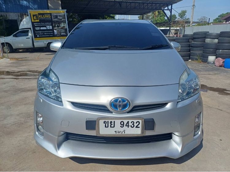 Toyota Prius 2012 1.8 Hybrid Top Grade Sedan ไฮบริด ไม่ติดแก๊ส เกียร์อัตโนมัติ เทา รูปที่ 3