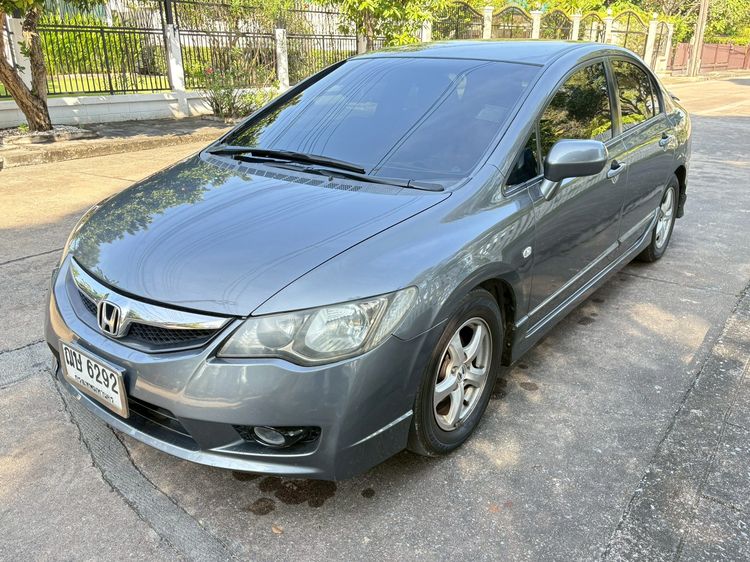 Honda Civic 2009 1.8 S i-VTEC Sedan เบนซิน ไม่ติดแก๊ส เกียร์อัตโนมัติ เทา รูปที่ 2