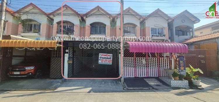 ทาวน์โฮม 2 ชั้น 20.5ตรว. อรุณทอง2 ถเพชรเกษม ซเพชรเกษม77 หนองค้างพูล หนองแขม กทม.