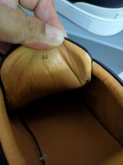 รองเท้า DAPPER ไซซ์ 44   28.5-29 หนังแท้นิ่มมากใส่สบายพร้อมกล่องตรงรุ่น  รูปที่ 8