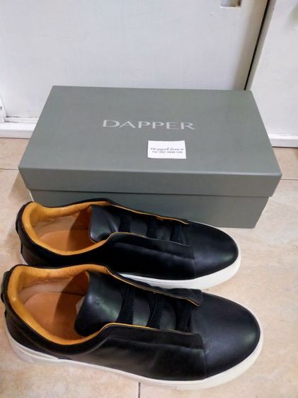 รองเท้า DAPPER ไซซ์ 44   28.5-29 หนังแท้นิ่มมากใส่สบายพร้อมกล่องตรงรุ่น  รูปที่ 9