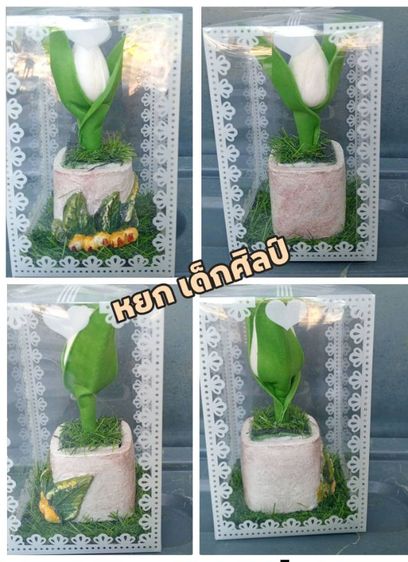 ชุดกล่องของขวัญ ชุดกล่องกระถางดอกไม้ ของตกแต่ง รูปที่ 9