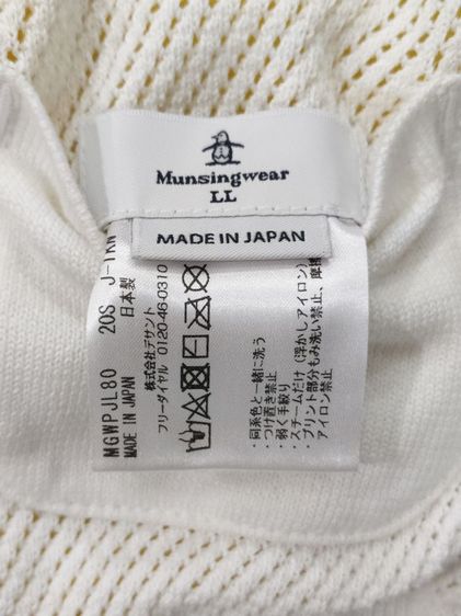Munsingwear Golf Vest เสื้อกั๊กกอล์ฟแท้จากญี่ปุ่น 🇯🇵อก 42"ยาว 25.5" รูปที่ 3