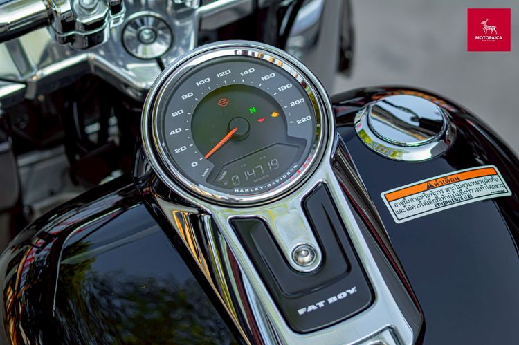 HD FatBoy114 ปี2022 สีดำ วิ่ง14000Mi. ท่อVance and Hines รูปที่ 5