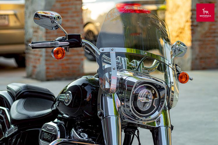 HD FatBoy114 ปี2022 สีดำ วิ่ง14000Mi. ท่อVance and Hines รูปที่ 12