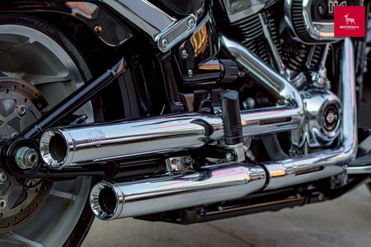 HD FatBoy114 ปี2022 สีดำ วิ่ง14000Mi. ท่อVance and Hines รูปที่ 6