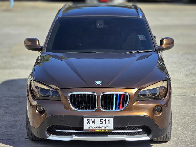 BMW X1 2012 2.0 sDrive18i M Sport Utility-car เบนซิน ไม่ติดแก๊ส เกียร์อัตโนมัติ น้ำตาล รูปที่ 2