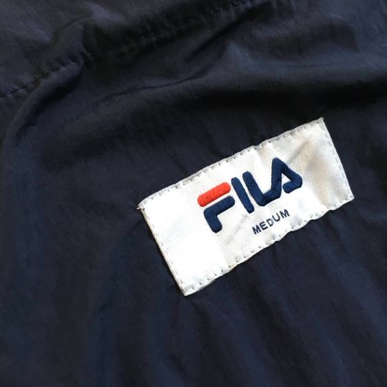 FILA Biella Italia Fleece เสื้อแจ็คเก็ตขนแกะ สี Color Block สุดละมุน รูปที่ 3