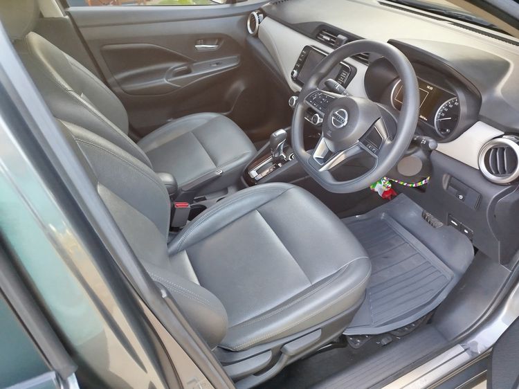 Nissan Almera 2020 1.0 V Sedan เบนซิน ไม่ติดแก๊ส เกียร์อัตโนมัติ เทา รูปที่ 4